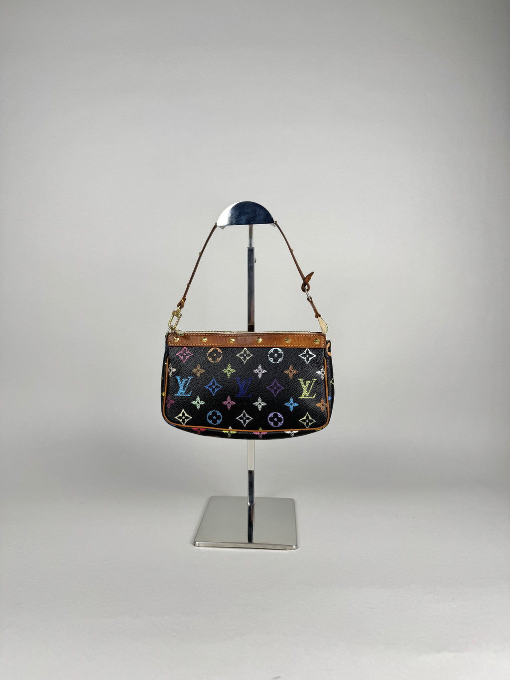 Louis Vuitton Pochette Multicolor Black Monogram