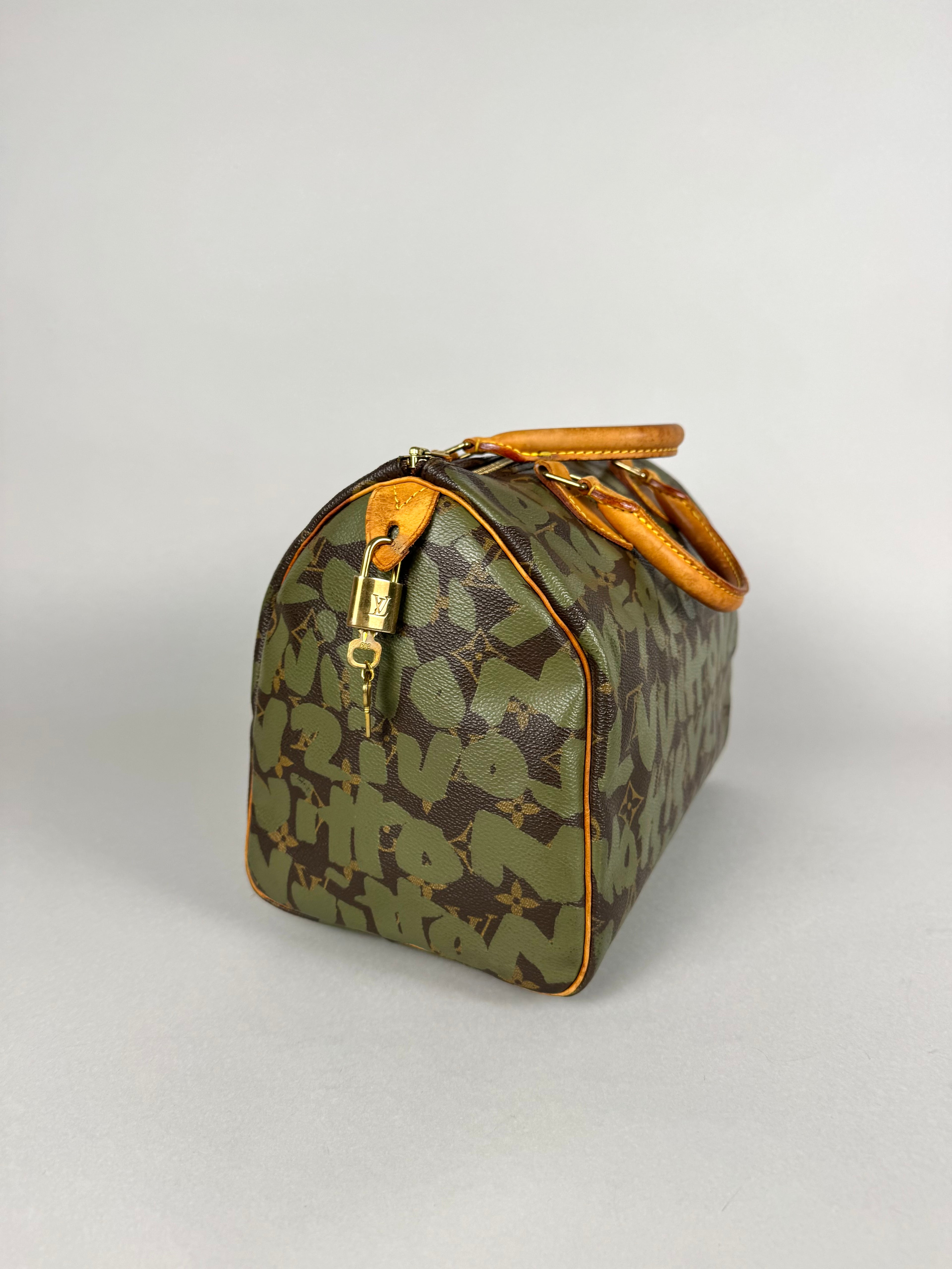 Louis Vuitton Speedy 30 Grafitti Stephen Sprouse