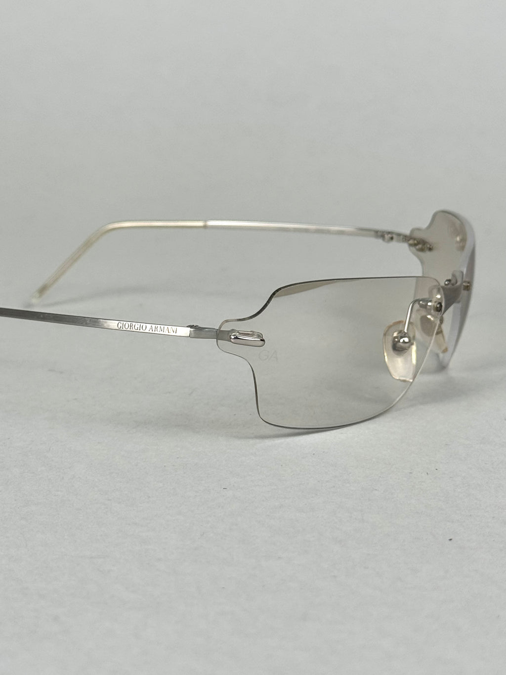 Giorgio Armani Transparent Sunglasses 00s