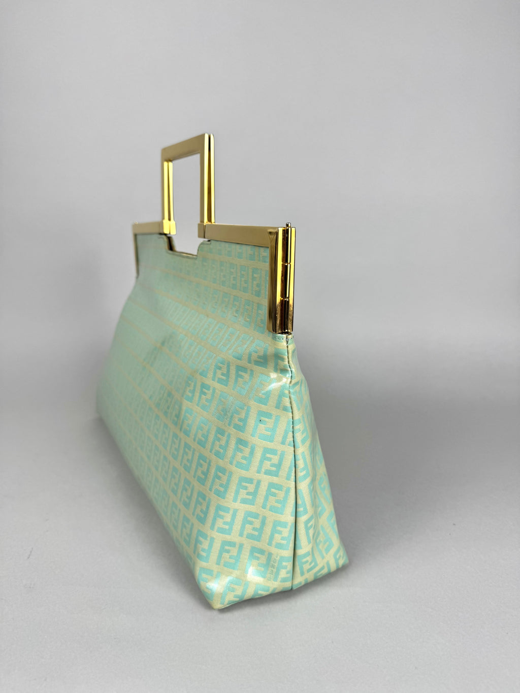 Fendi Monogram Zucchino Turquoise