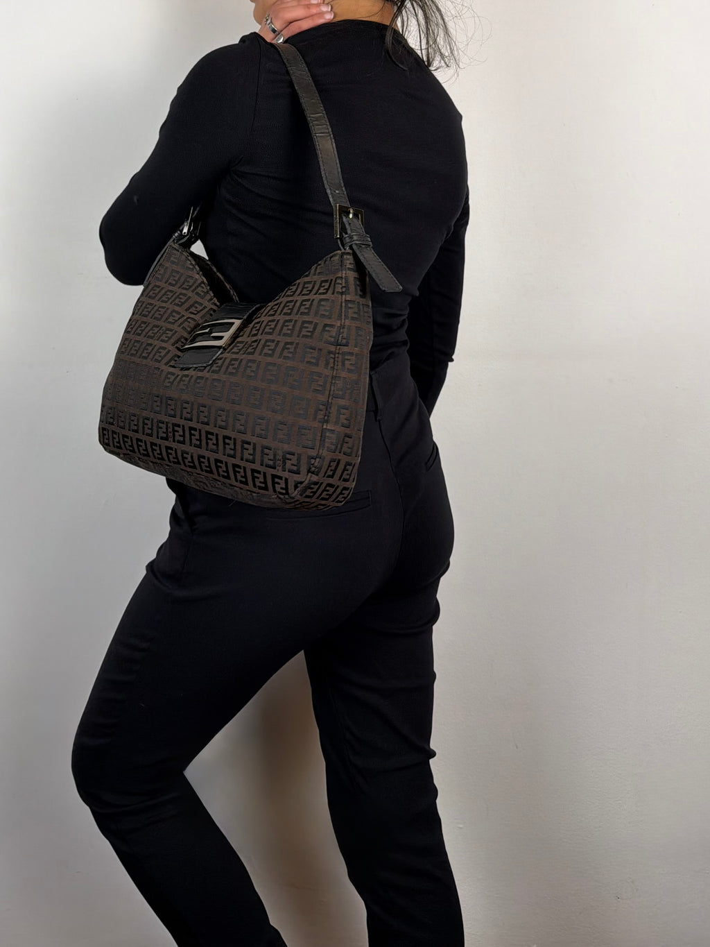 Fendi Monogram Hobo