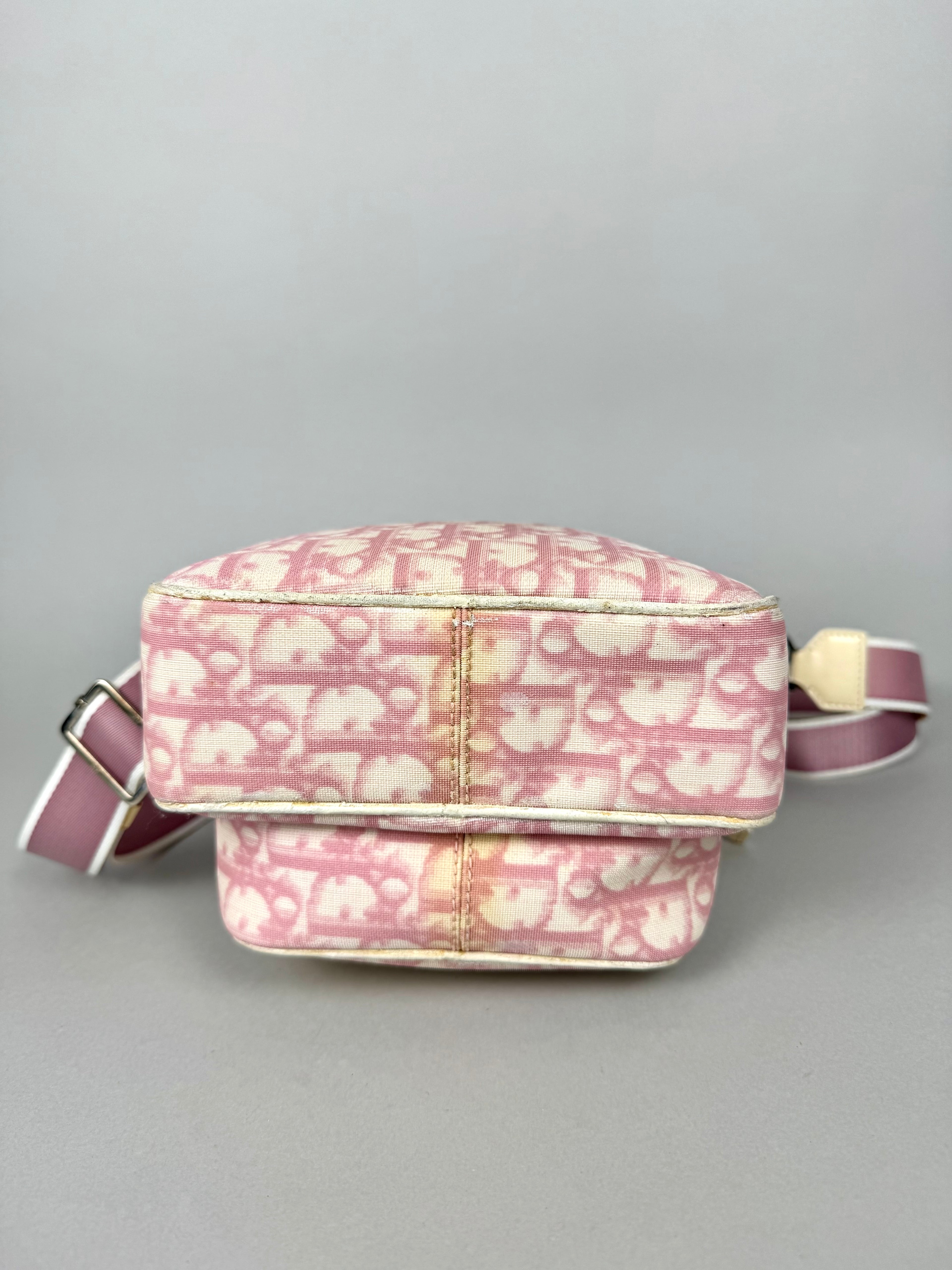 Christian Dior Girly Pink Monogram Trotter Crossbody