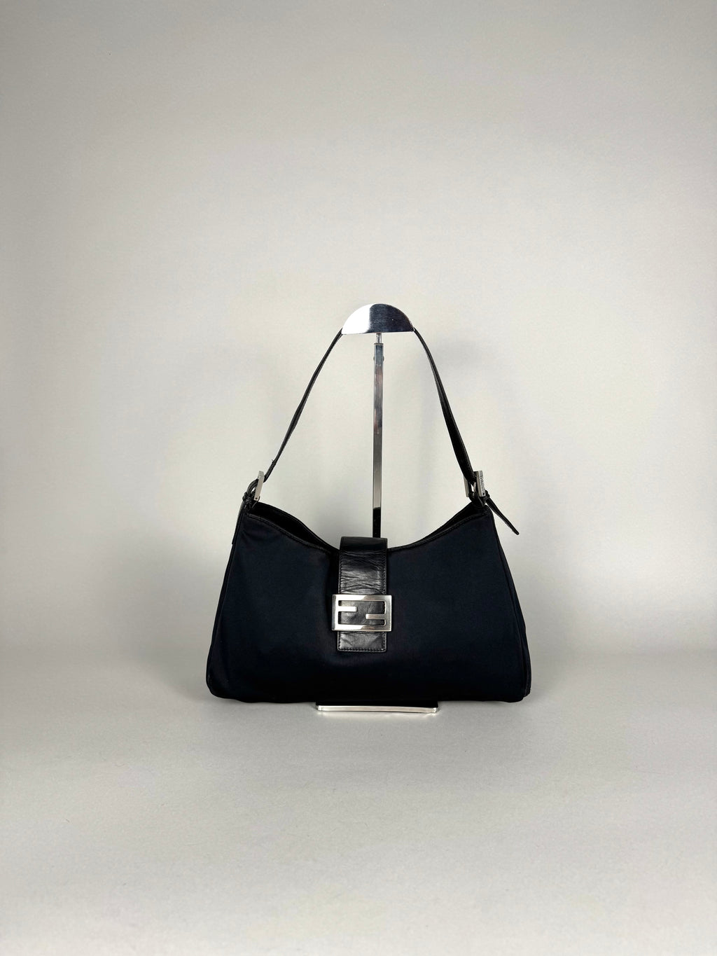Fendi Sac Baguette Black Shoulder