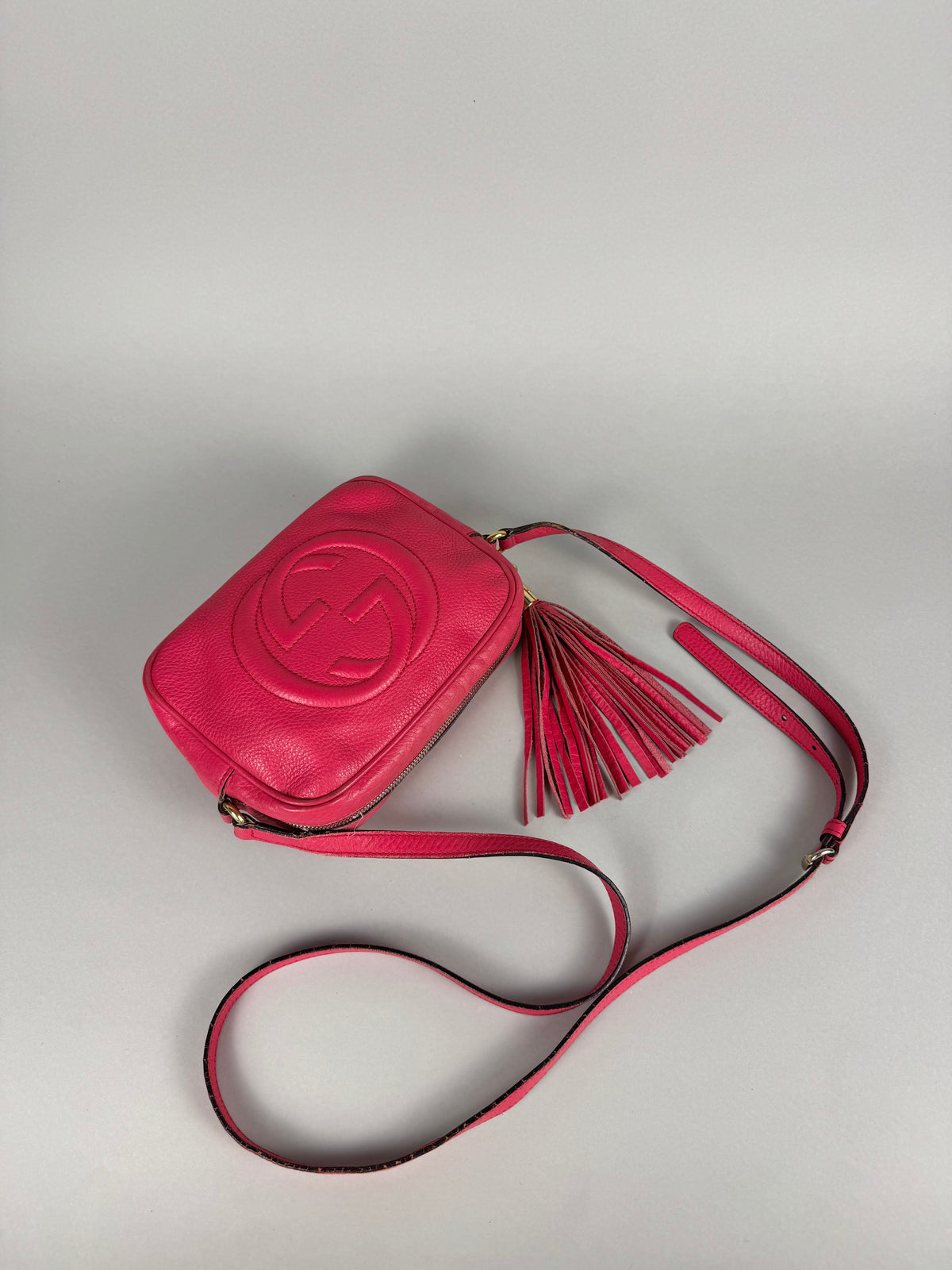 Gucci Soho Disco Pink Leather