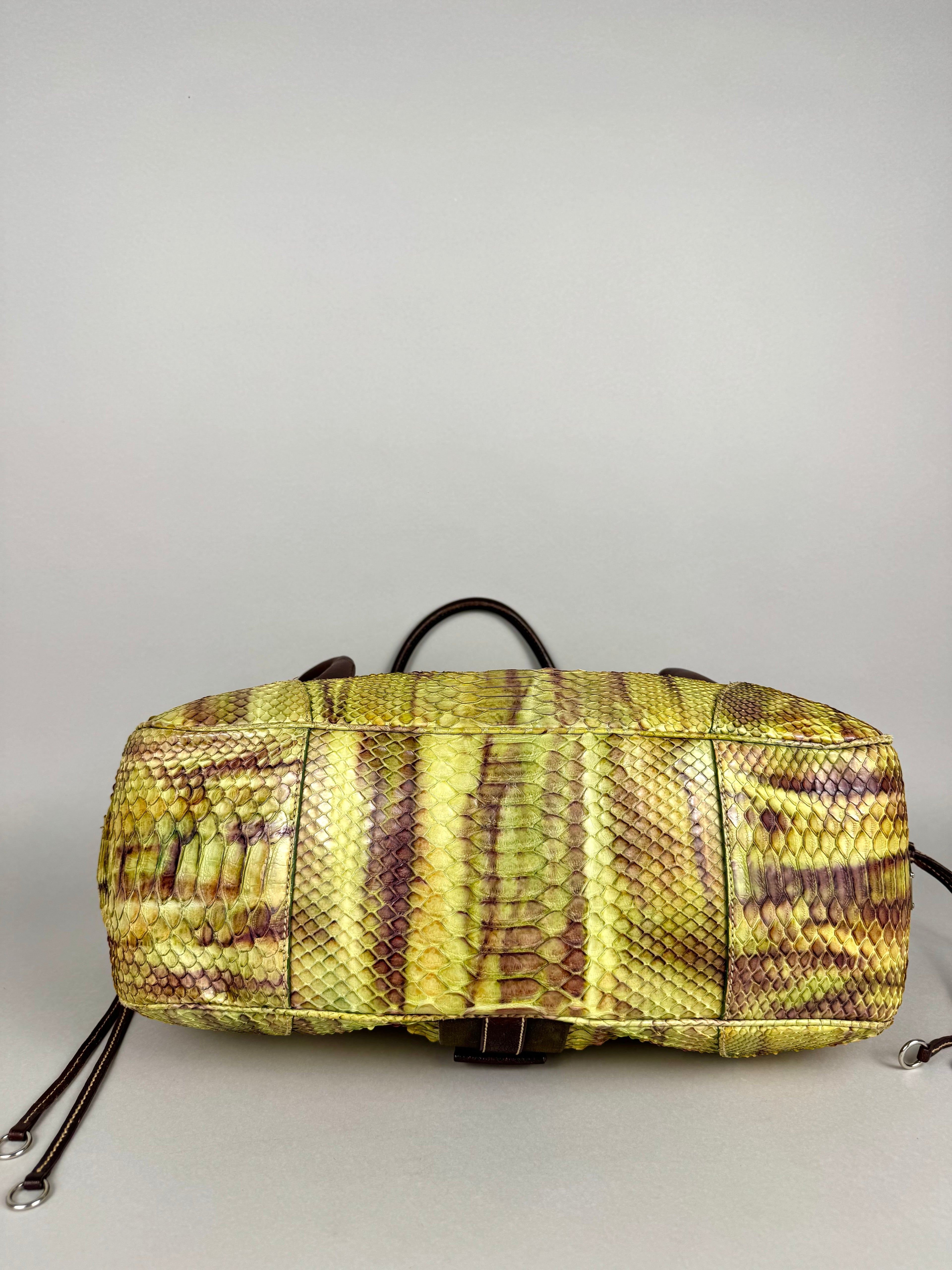 Prada Python Leather Shoulder