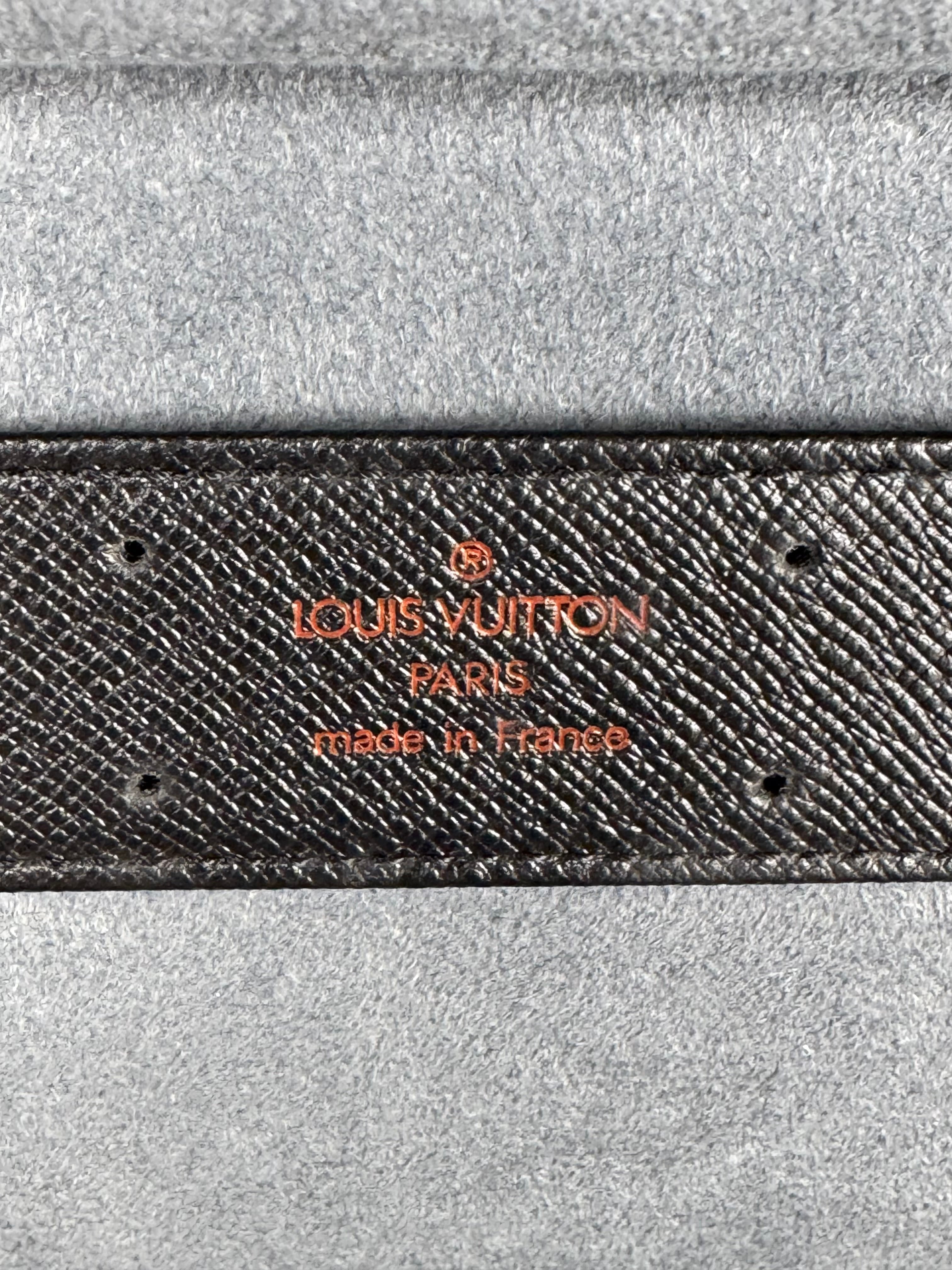 Louis Vuitton Epi Leather Black Poche Monte-Carlo Jewelry Case Noir